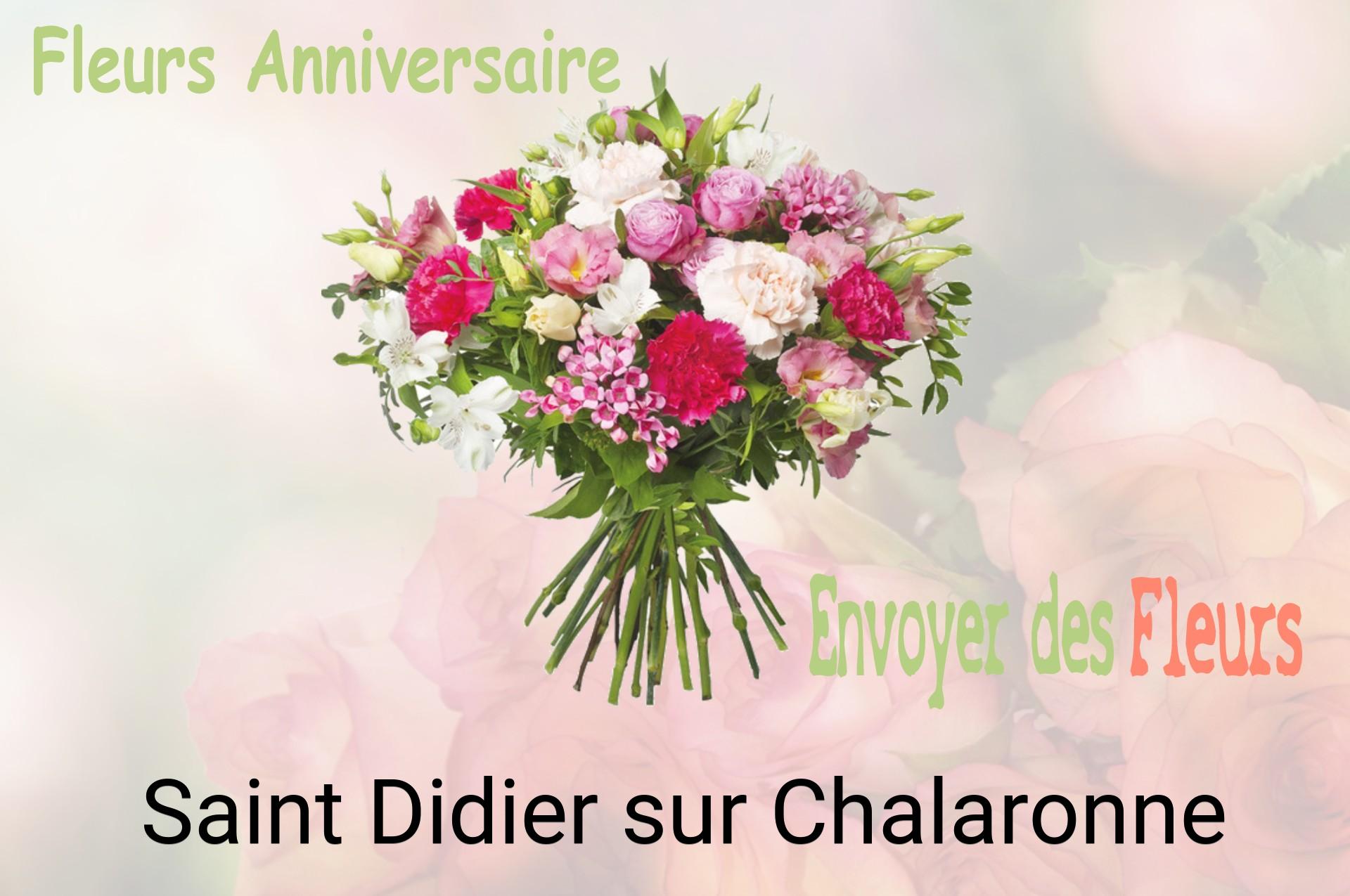 Bouquet de fleurs d’anniversaire livré à Saint-Didier-sur-Chalaronne